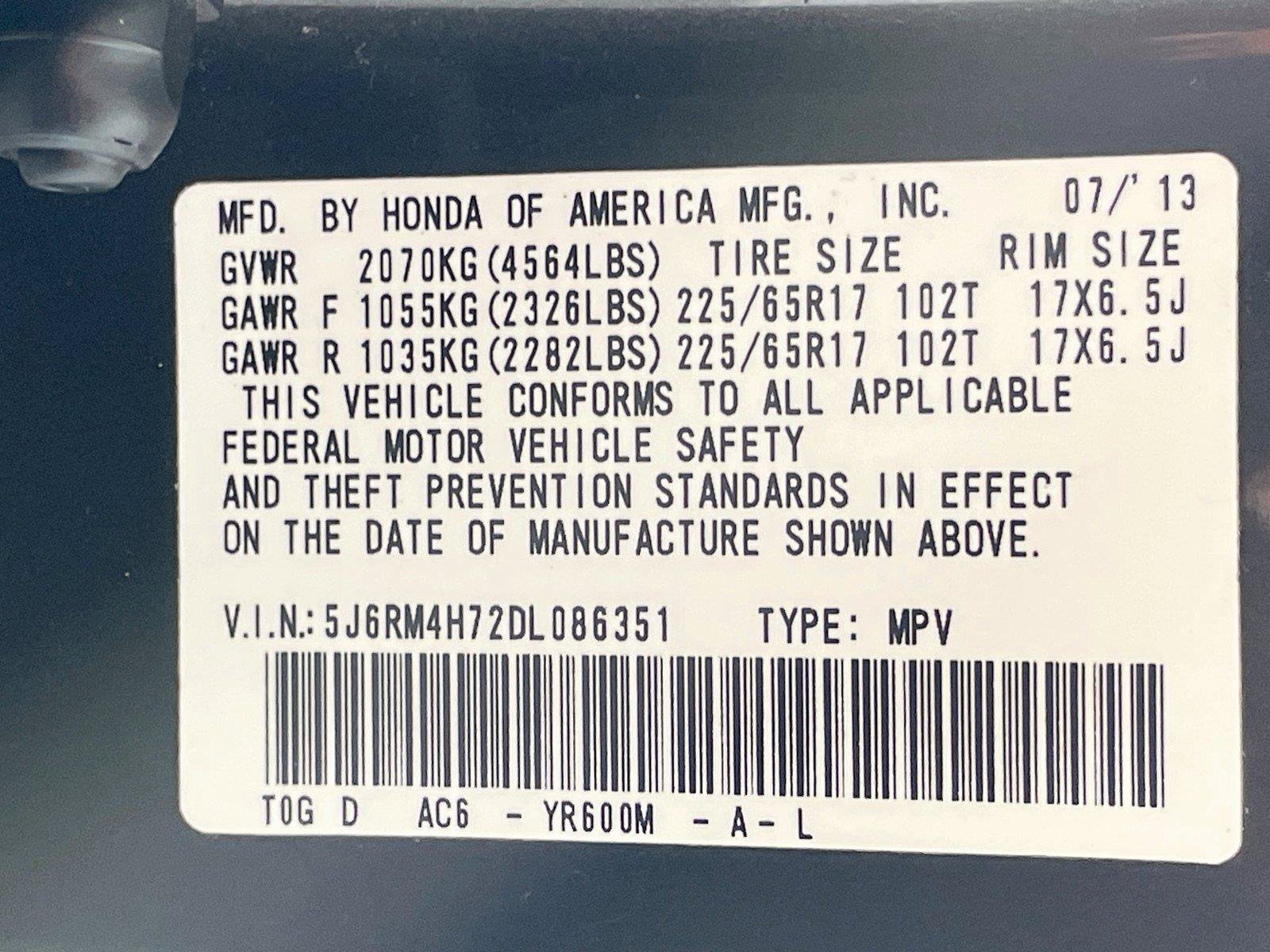 Used 2013 Honda CR-V EX-L image 33