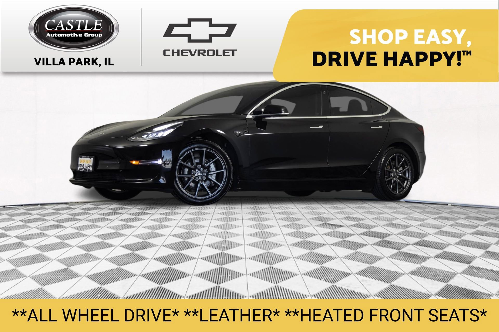 Used 2018 Tesla Model 3 Long Range AWD/4WD image 1