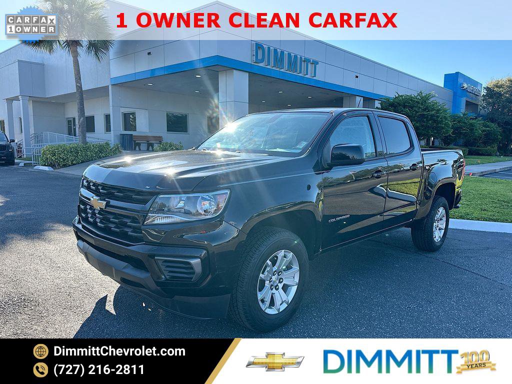 Certified 2022 Chevrolet Colorado LT
