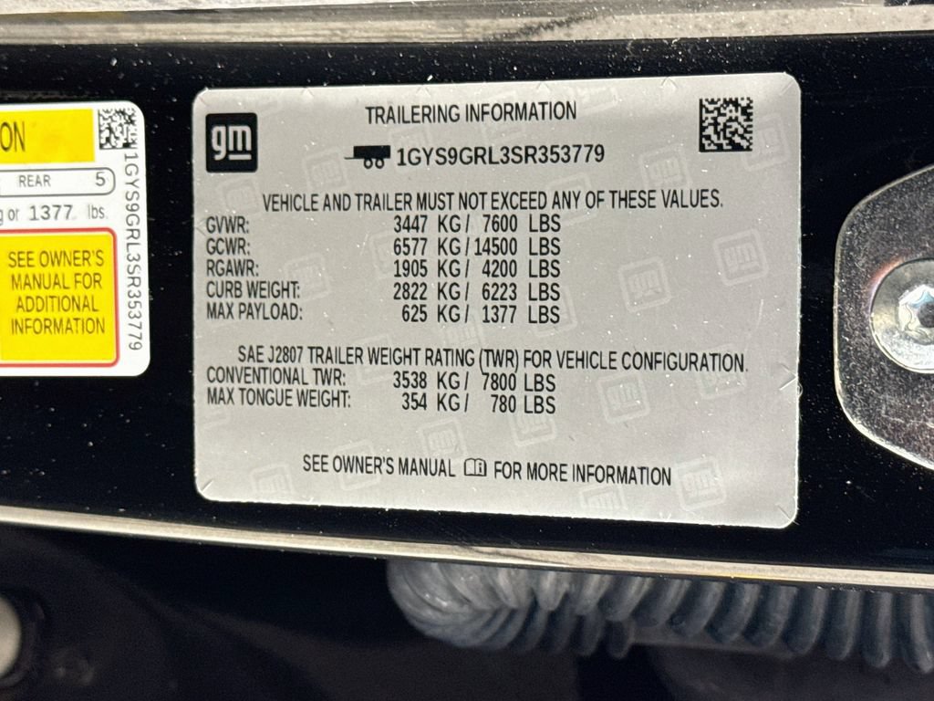 Used 2025 Cadillac Escalade Sport Platinum w/ LPO, ONYX Package AWD/4WD image 33