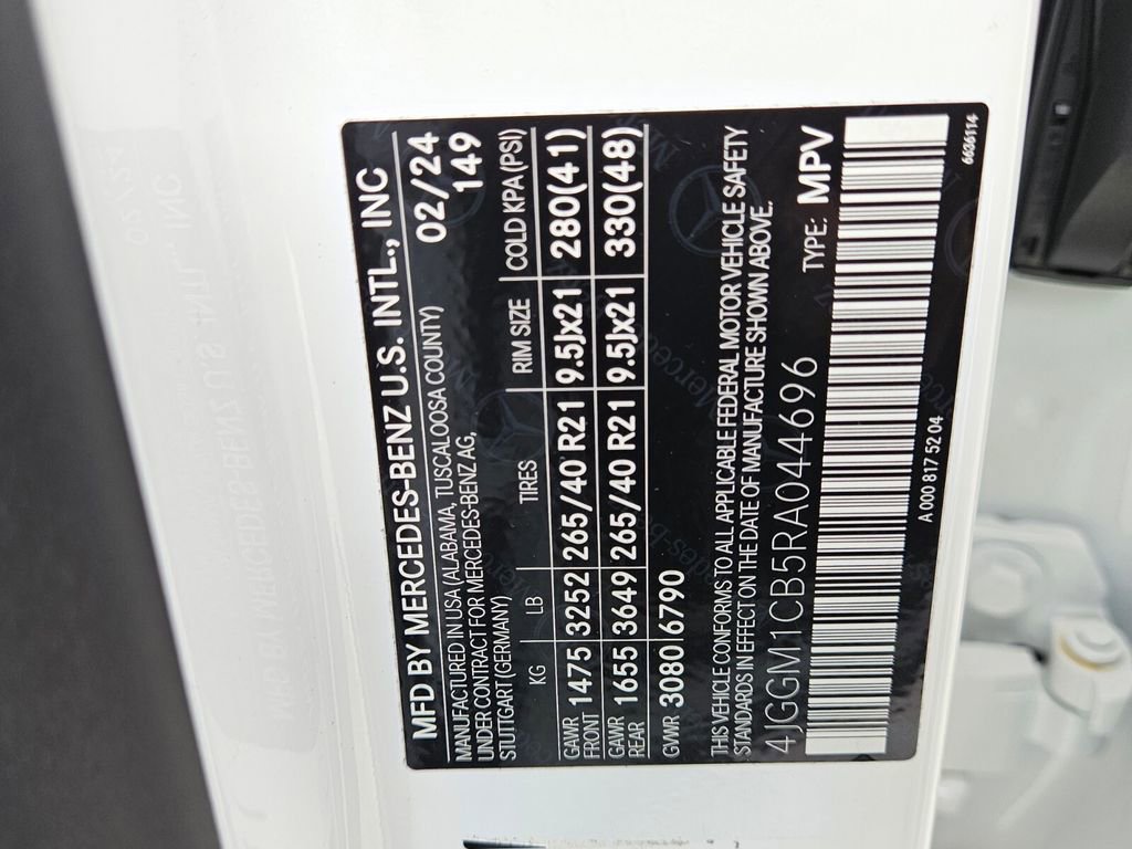 Used 2024 Mercedes-Benz EQE 350+ 4MATIC SUV image 6