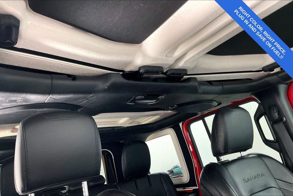 Used 2021 Jeep Wrangler Unlimited Sahara 4xe w/ Cold Weather Group image 23