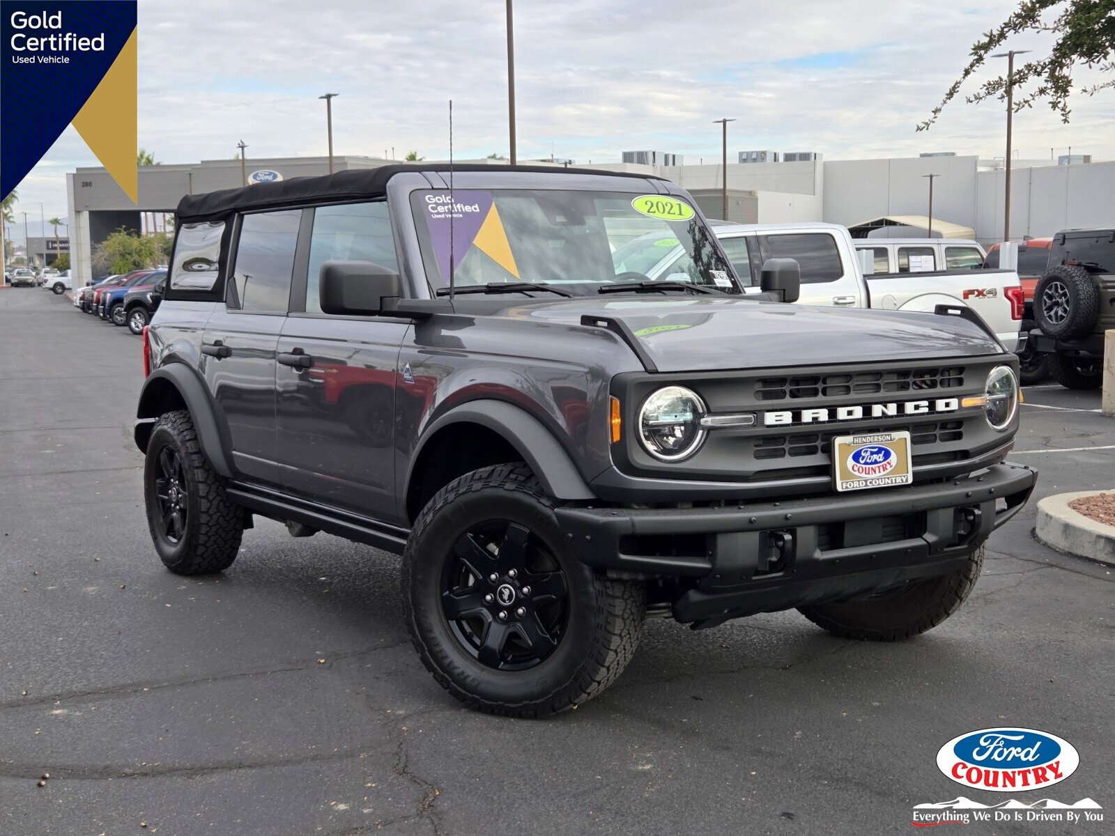 Certified 2021 Ford Bronco Black Diamond