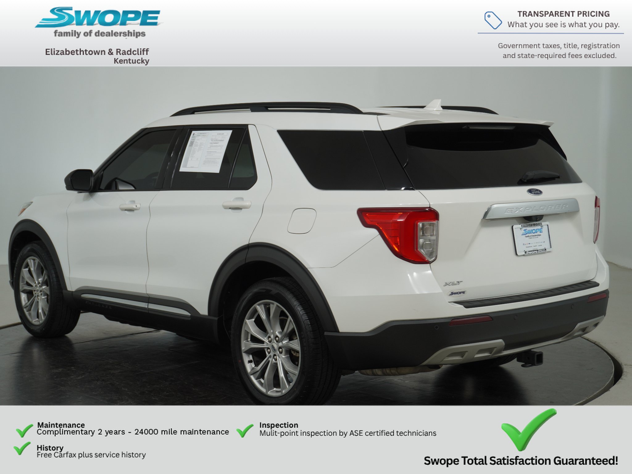 Used 2020 Ford Explorer XLT w/ Equipment Group 202A AWD/4WD image 6