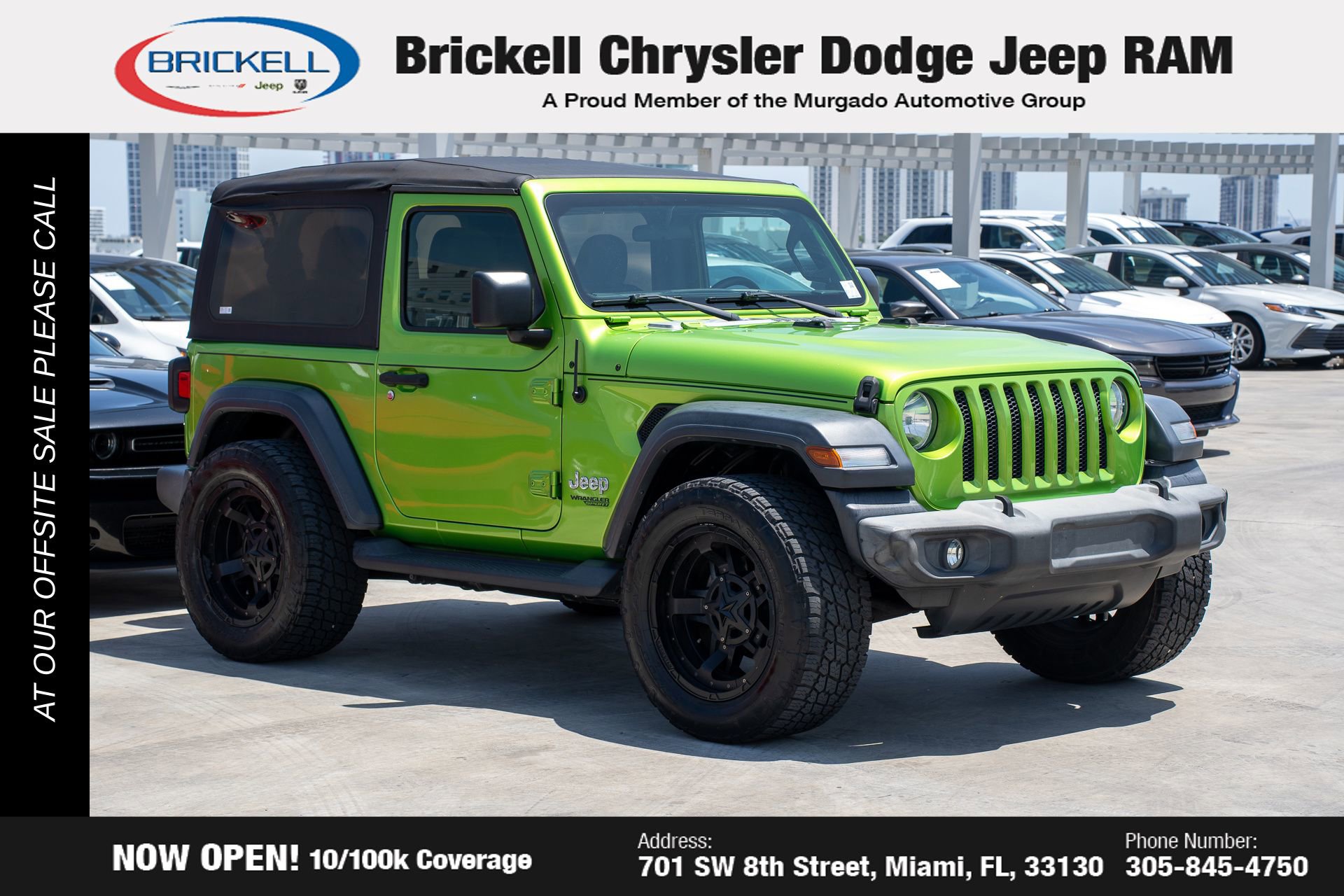 Used 2019 Jeep Wrangler Sport image 3