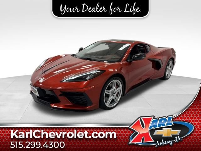 Certified 2022 Chevrolet Corvette Stingray Premium Cpe w/ Z51 Performance Package RWD image 1