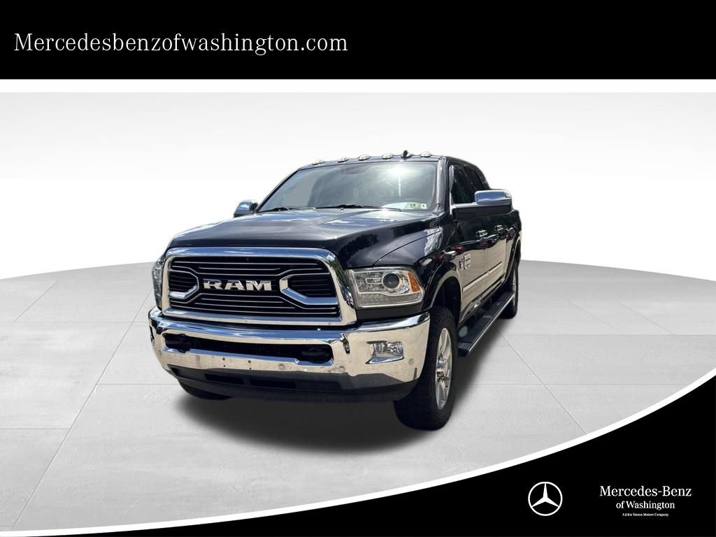 Used 2018 RAM 3500 Laramie Longhorn w/ Snow Chief Group AWD/4WD image 1