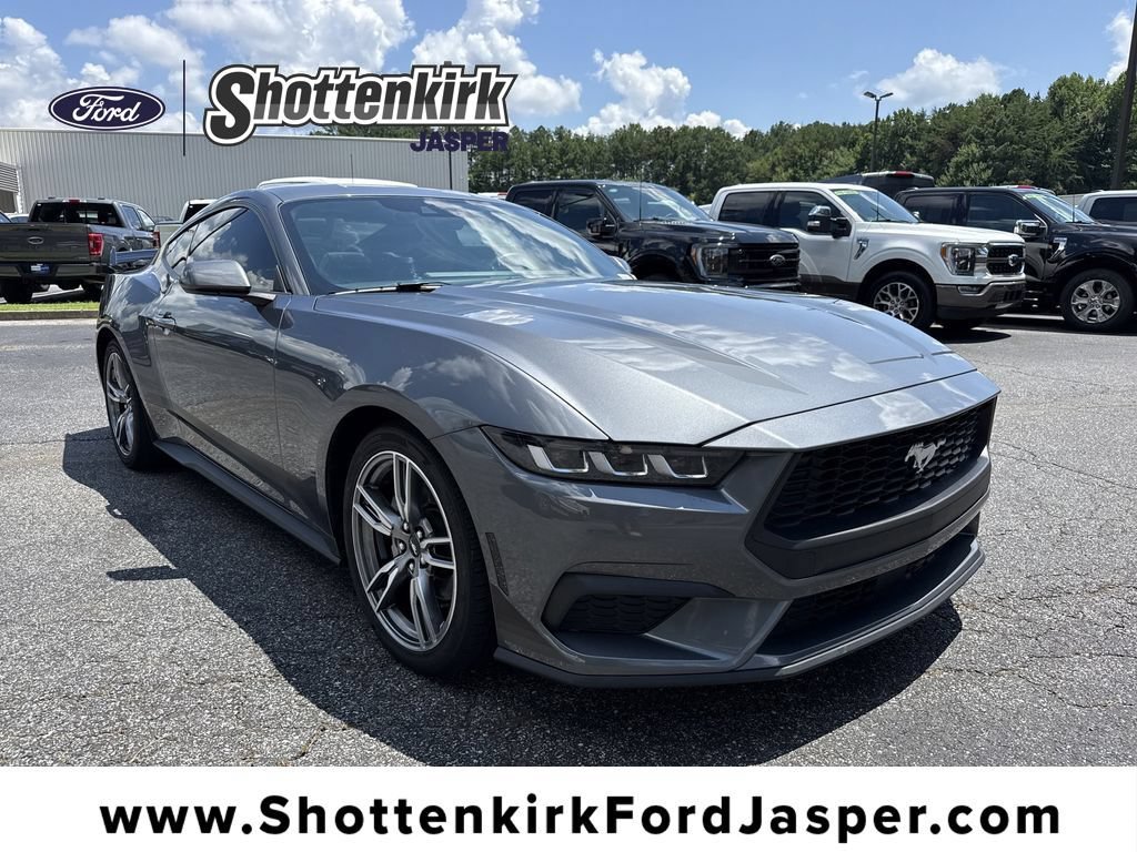 Used 2024 Ford Mustang Premium w/ Wheel & Stripe Package RWD image 1