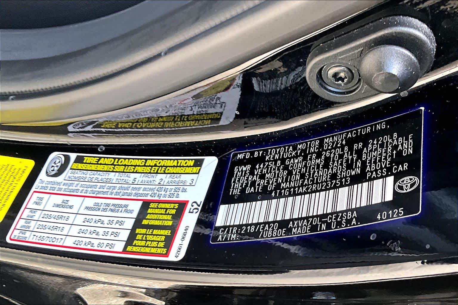 Used 2024 Toyota Camry SE FWD image 35