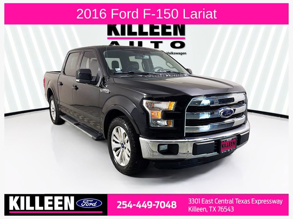 Used 2016 Ford F150 Lariat w/ Equipment Group 501A Mid image 1