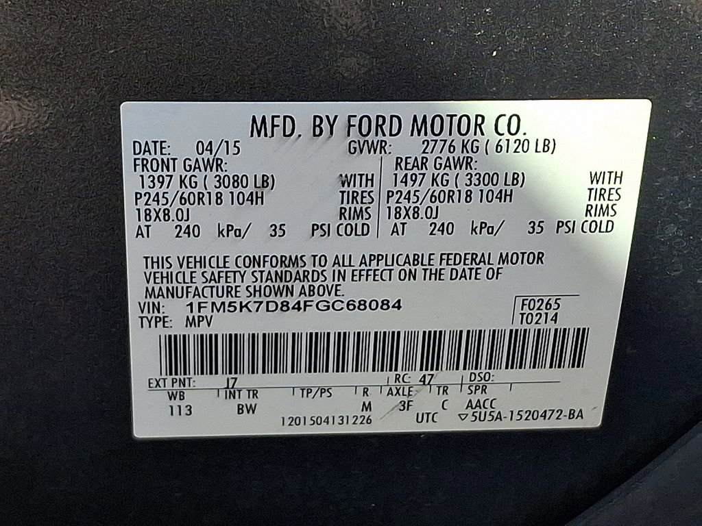 Used 2015 Ford Explorer XLT w/ Equipment Group 202B image 27