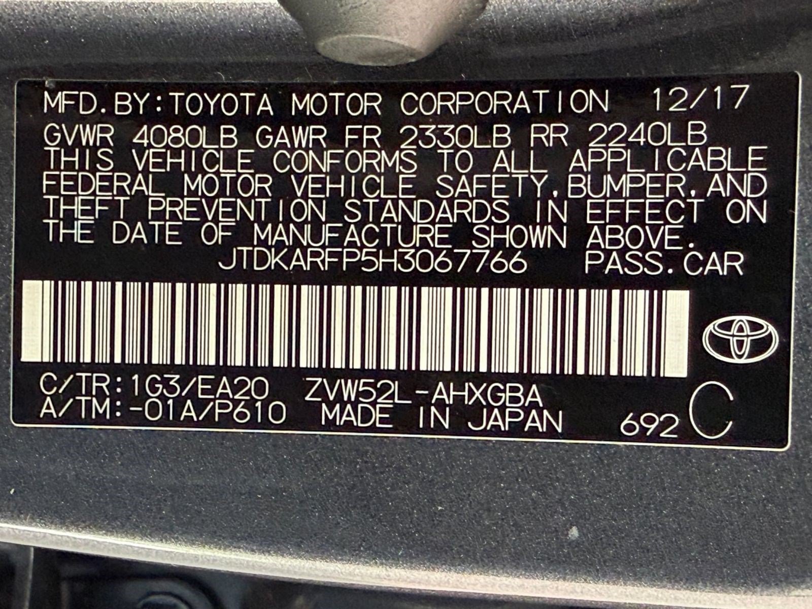 Used 2017 Toyota Prius Prime Advanced FWD image 21