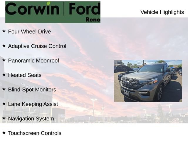 Used 2022 Ford Explorer XLT w/ Equipment Group 202A AWD/4WD image 7
