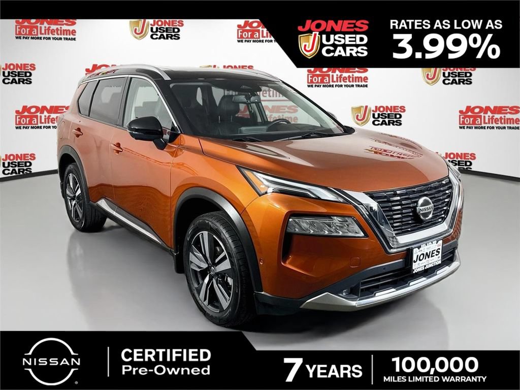 Certified 2021 Nissan Rogue Platinum AWD/4WD image 1