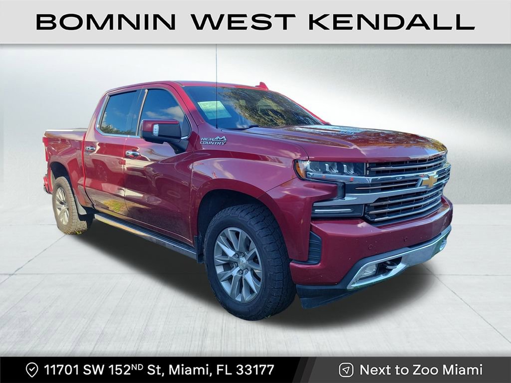 Used 2020 Chevrolet Silverado 1500 High Country w/ Technology Package image 1