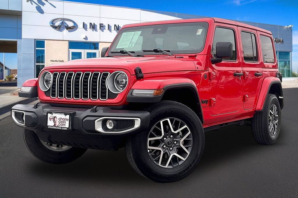 Used 2025 Jeep Wrangler Unlimited Sahara AWD/4WD image 1