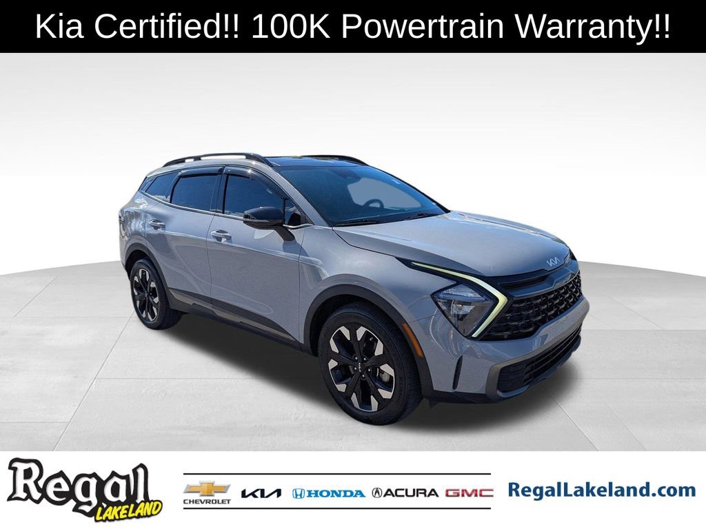 Certified 2023 Kia Sportage X-Line w/ X-Line Premium Package