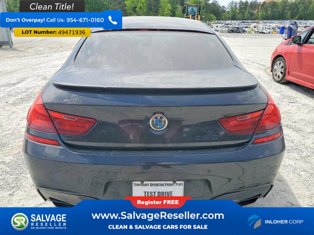 Used 2015 BMW 650i Gran Coupe RWD image 8