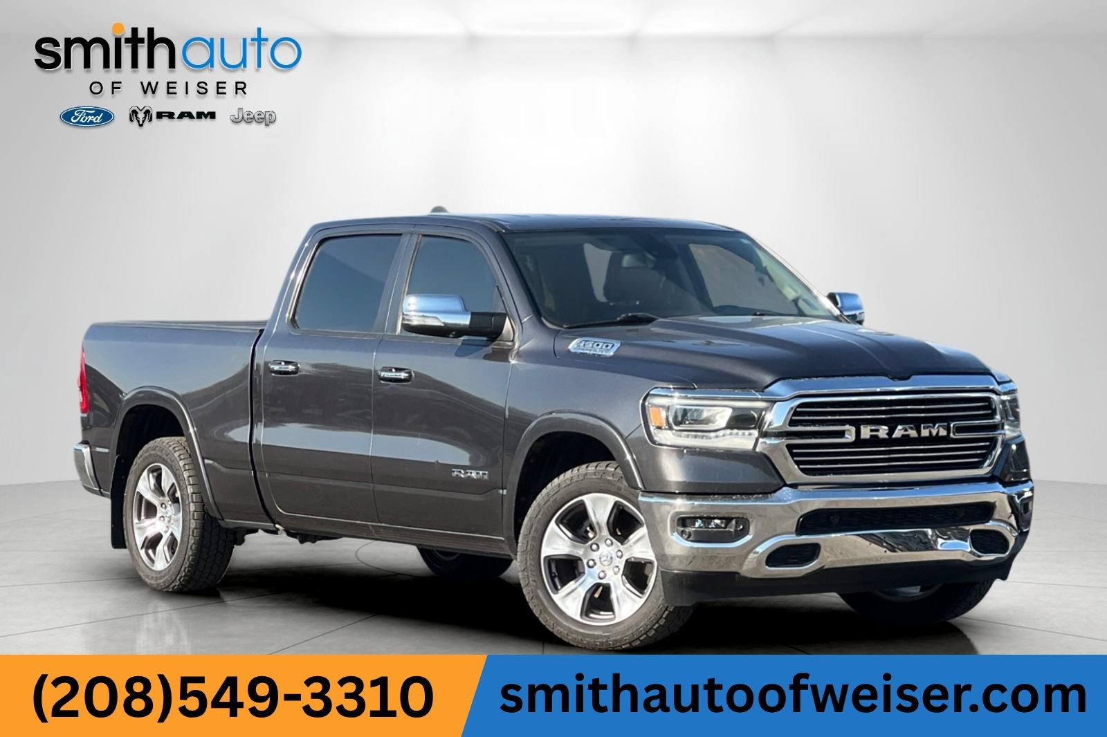 Used 2019 RAM 1500 Laramie AWD/4WD image 1