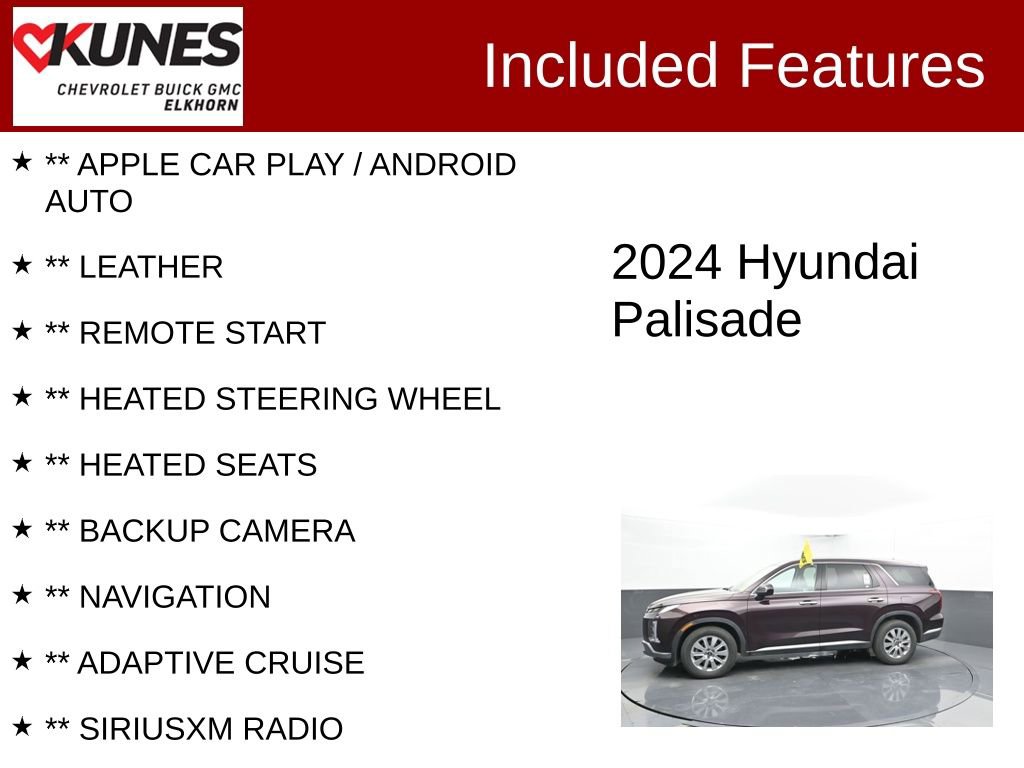 Used 2024 Hyundai Palisade SEL image 2
