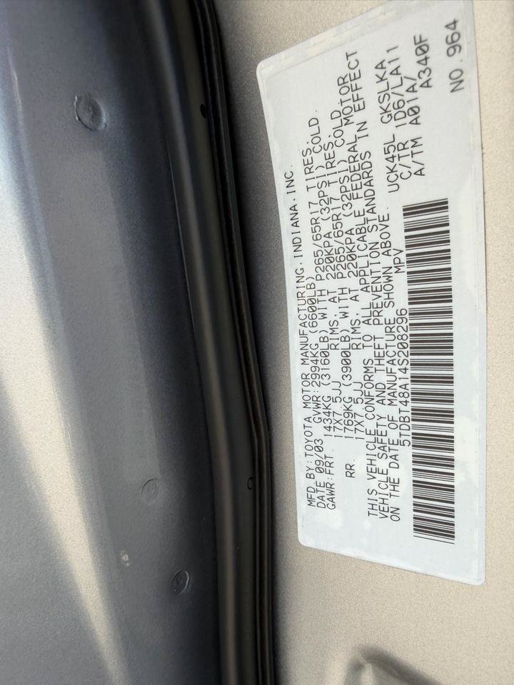 Used 2004 Toyota Sequoia Limited AWD/4WD image 29