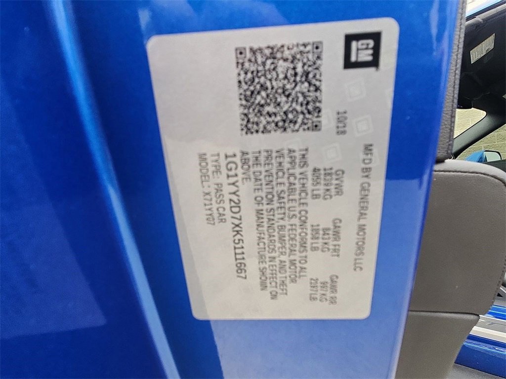 Used 2019 Chevrolet Corvette Grand Sport image 32