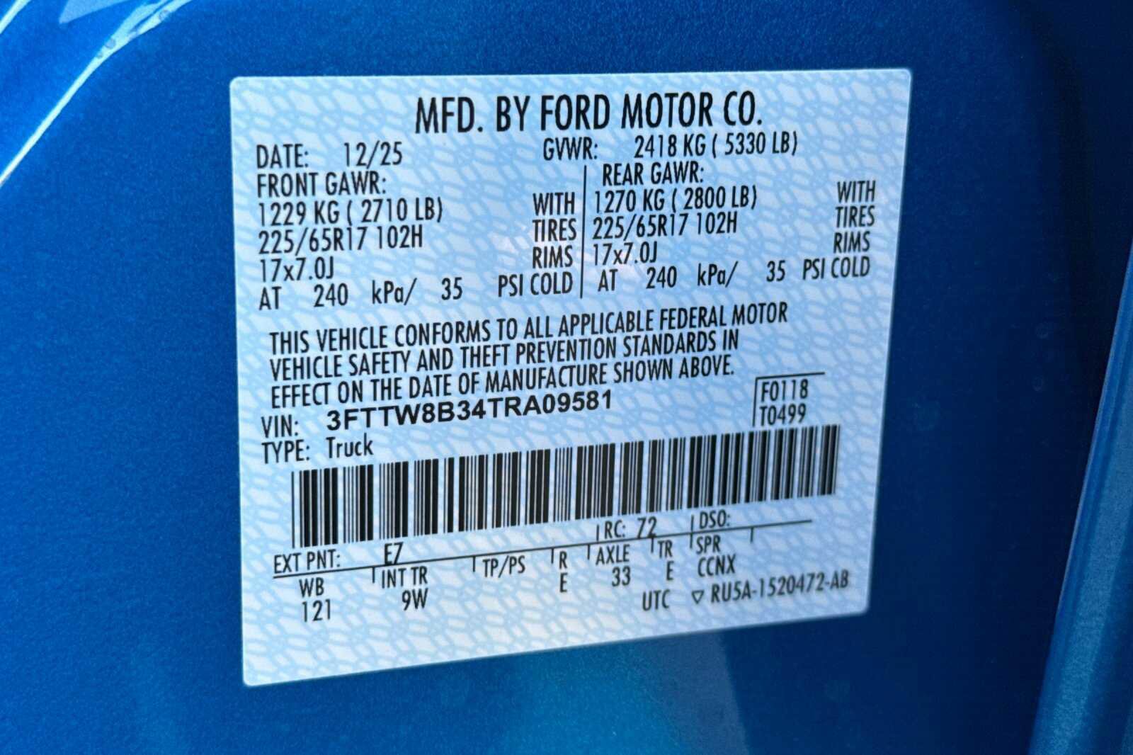 New 2026 Ford Maverick XL image 22