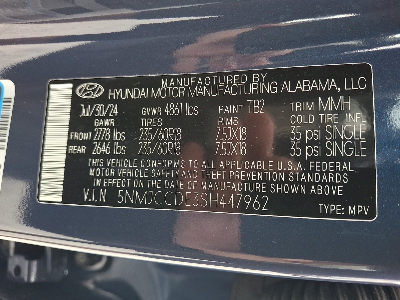 Certified 2025 Hyundai Tucson SEL AWD/4WD image 27