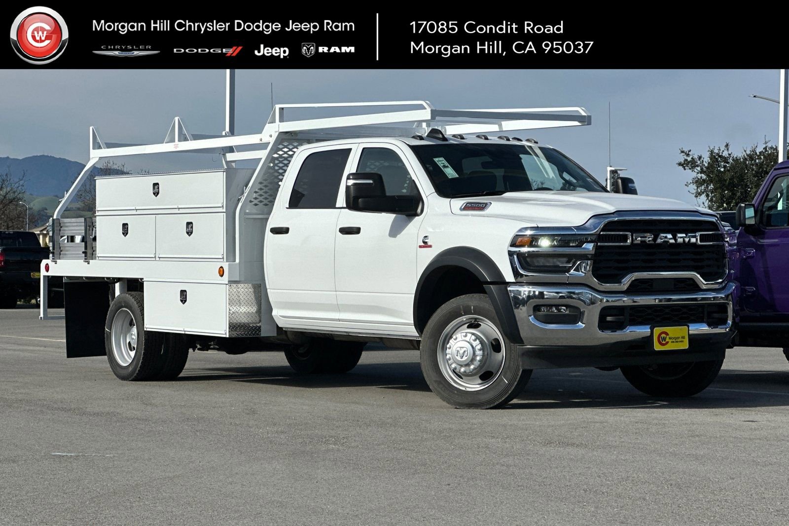 New 2025 RAM 5500 4x4 Crew Cab