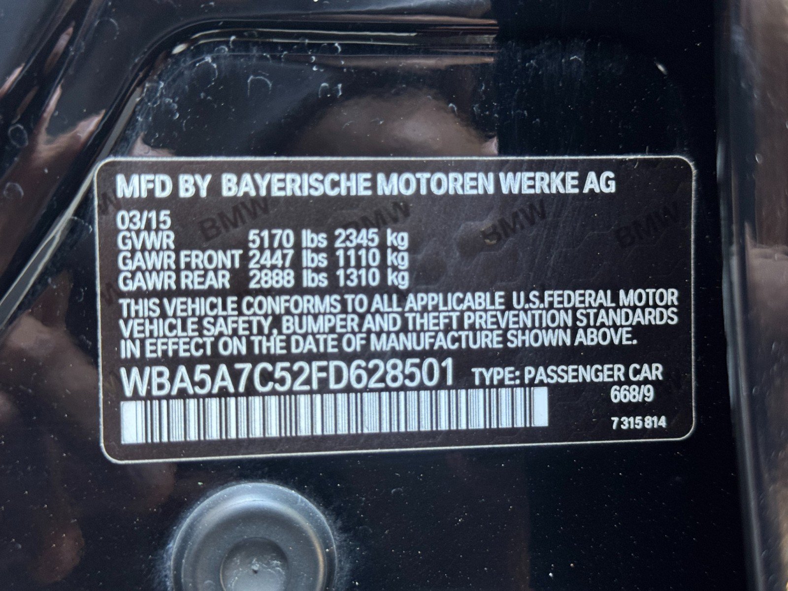Used 2015 BMW 528i xDrive Sedan AWD/4WD image 44