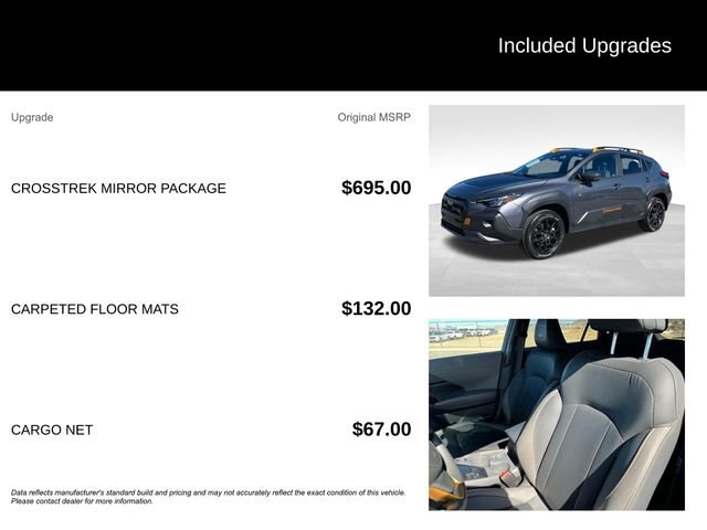 Used 2024 Subaru Crosstrek 2.5i Wilderness w/ Crosstrek Mirror Package image 5