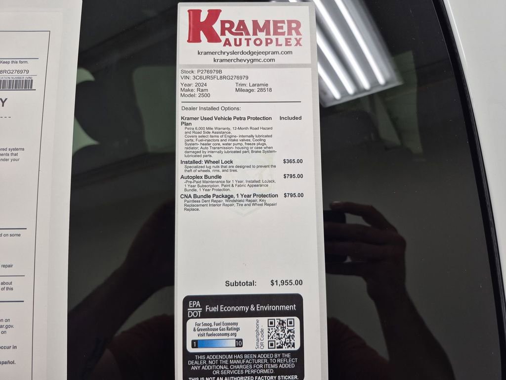 Used 2024 RAM 2500 Laramie image 35
