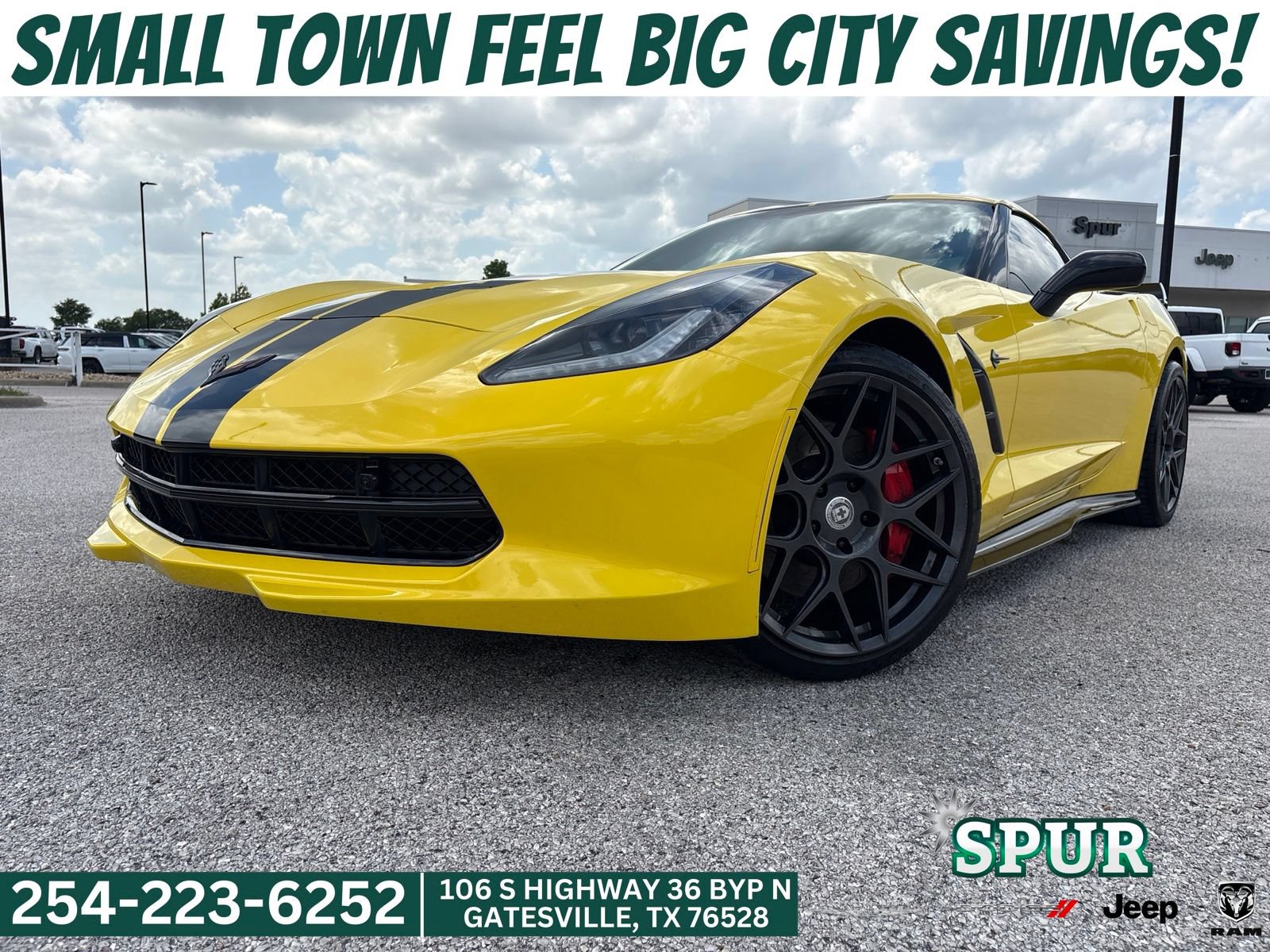 Used 2016 Chevrolet Corvette Stingray Coupe w/ 3LT Preferred Equipment Group