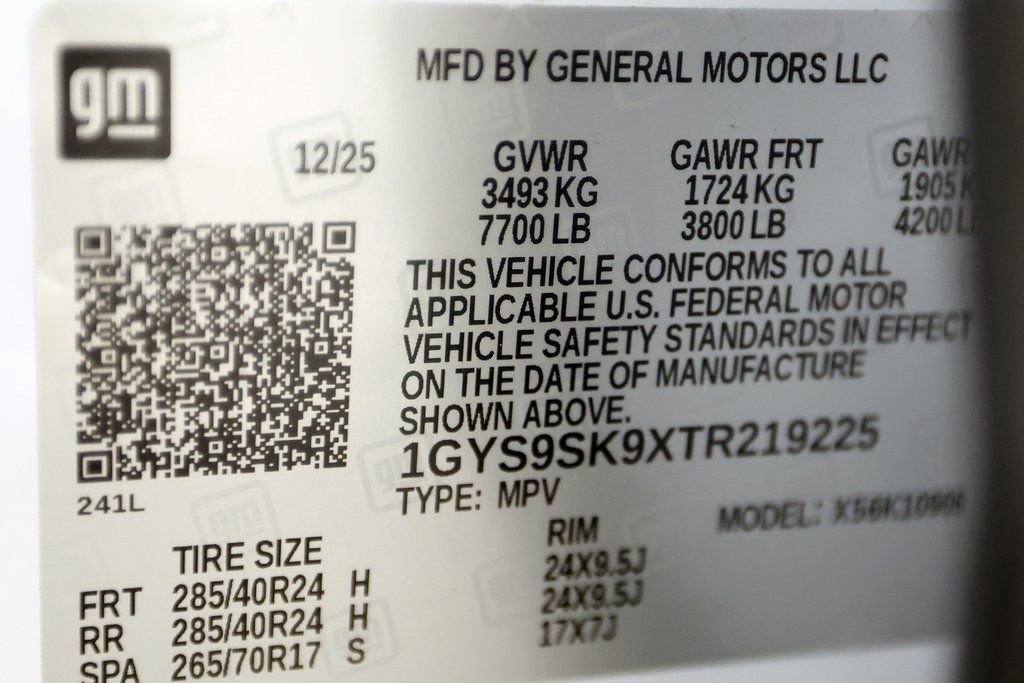 Used 2026 Cadillac Escalade ESV V image 62