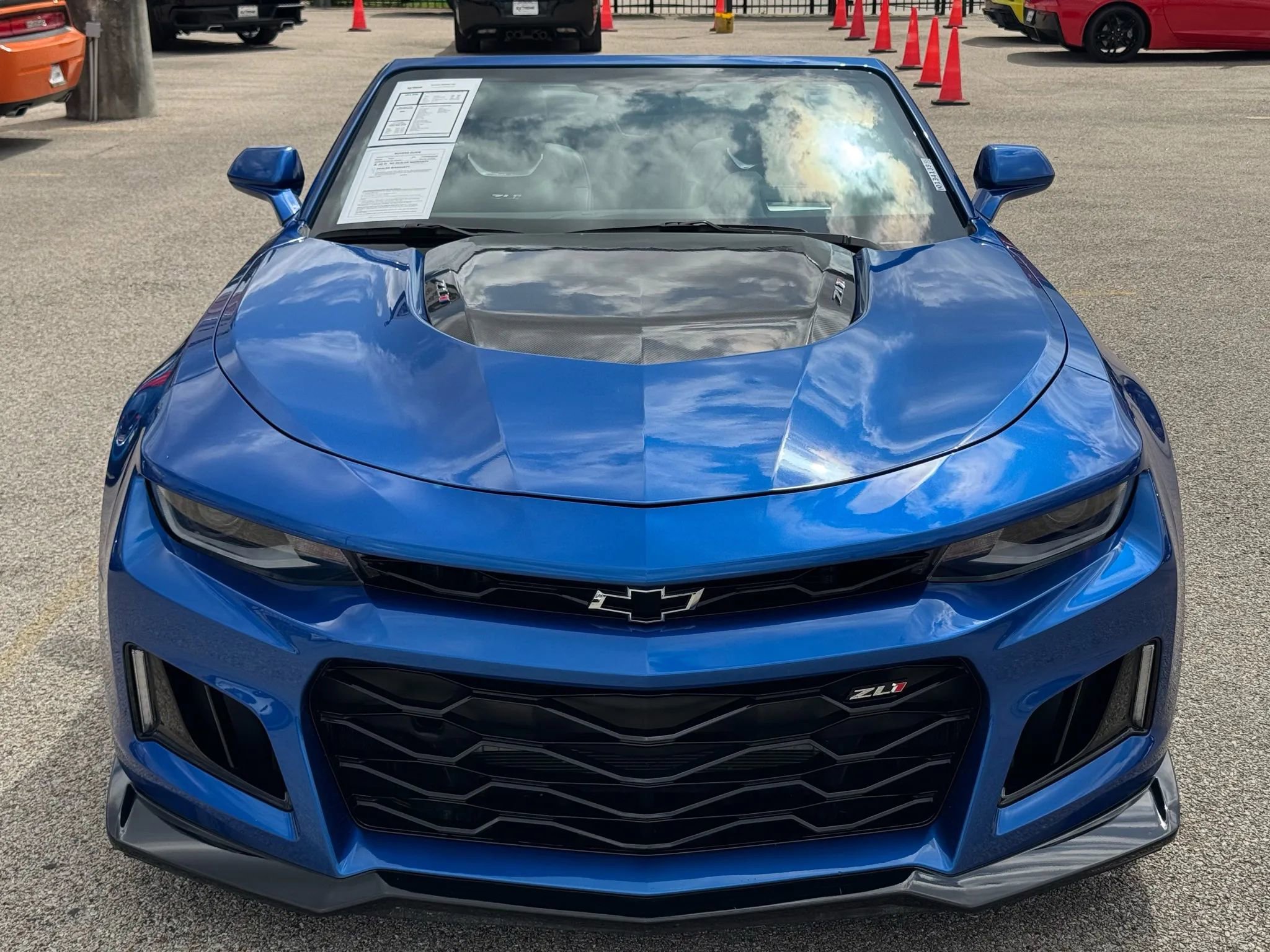 Used 2018 Chevrolet Camaro ZL1 w/ LPO, ZL1 Protection Package RWD image 2