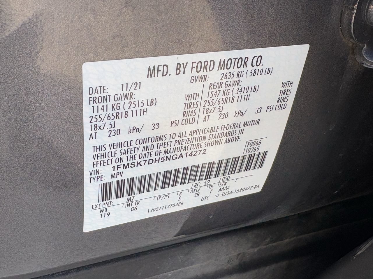 Used 2022 Ford Explorer XLT RWD image 32