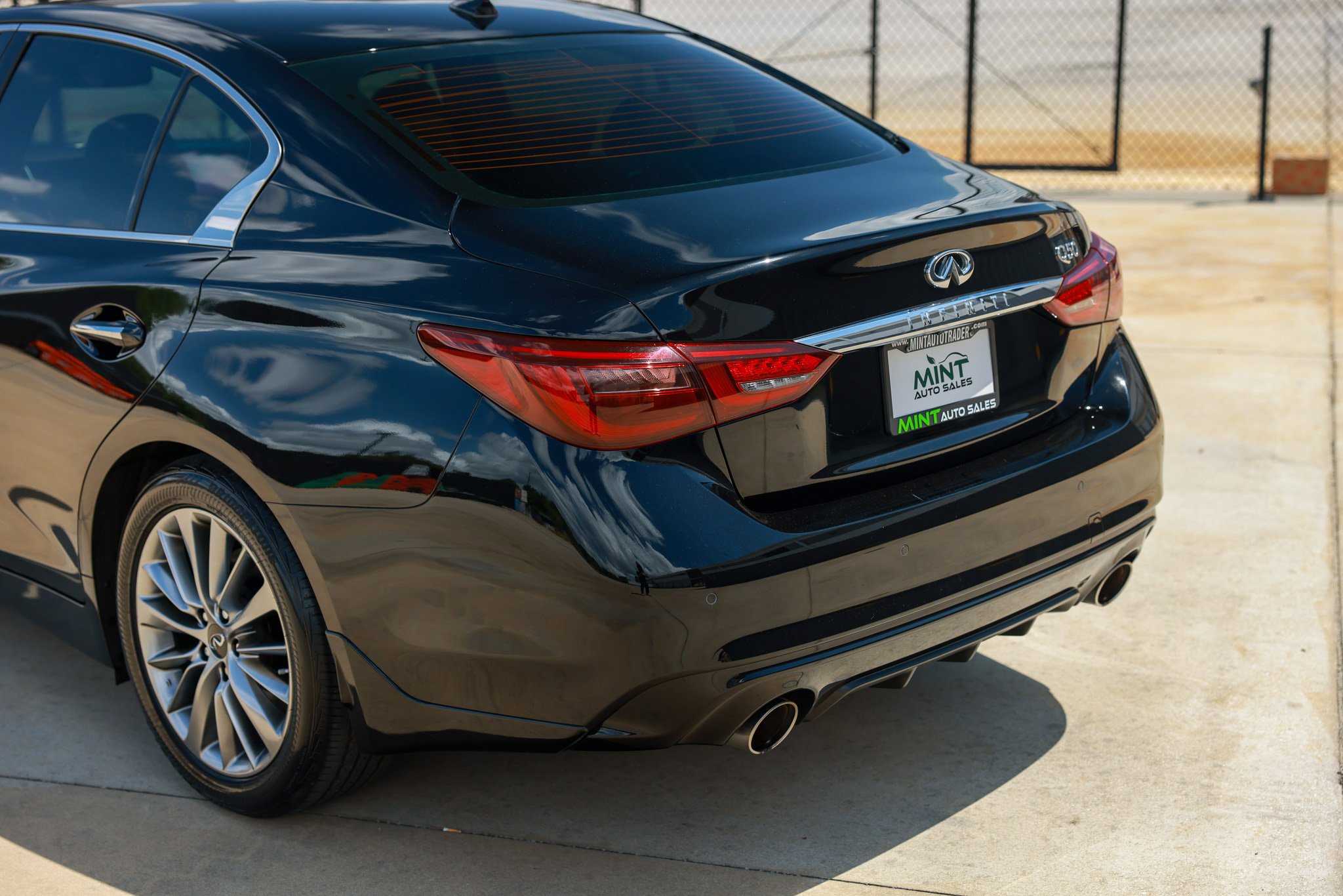 Used 2023 INFINITI Q50 Luxe w/ Cargo Package RWD image 42