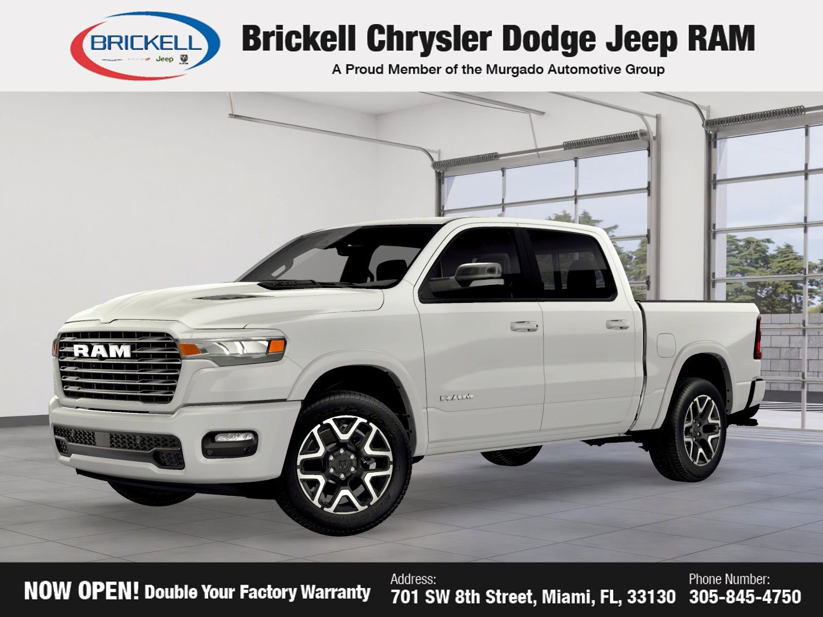 New 2026 RAM 1500 Laramie w/ Sport Appearance Package