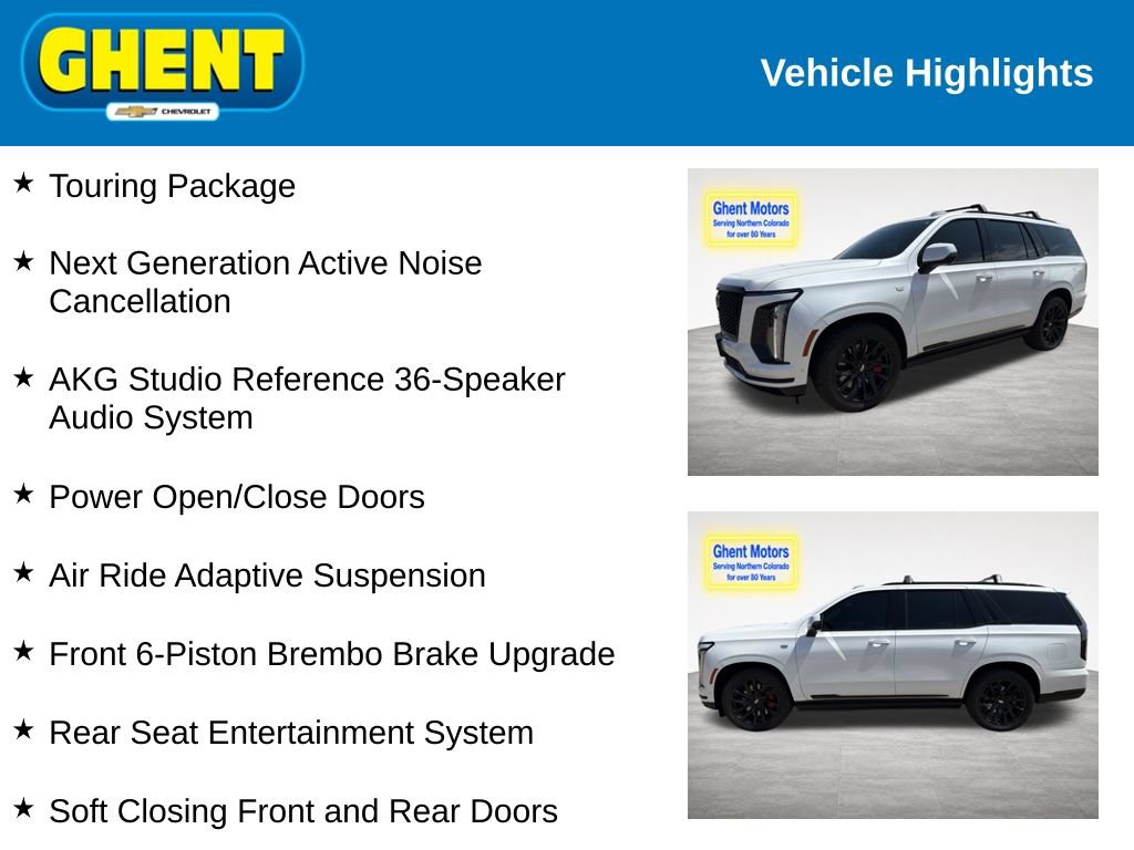 Used 2025 Cadillac Escalade Sport w/ Touring Package AWD/4WD image 2
