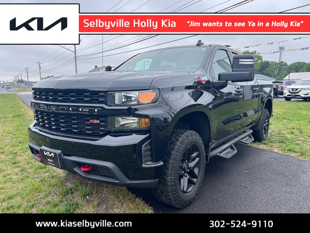 Used 2021 Chevrolet Silverado 1500 Custom Trail Boss AWD/4WD image 1