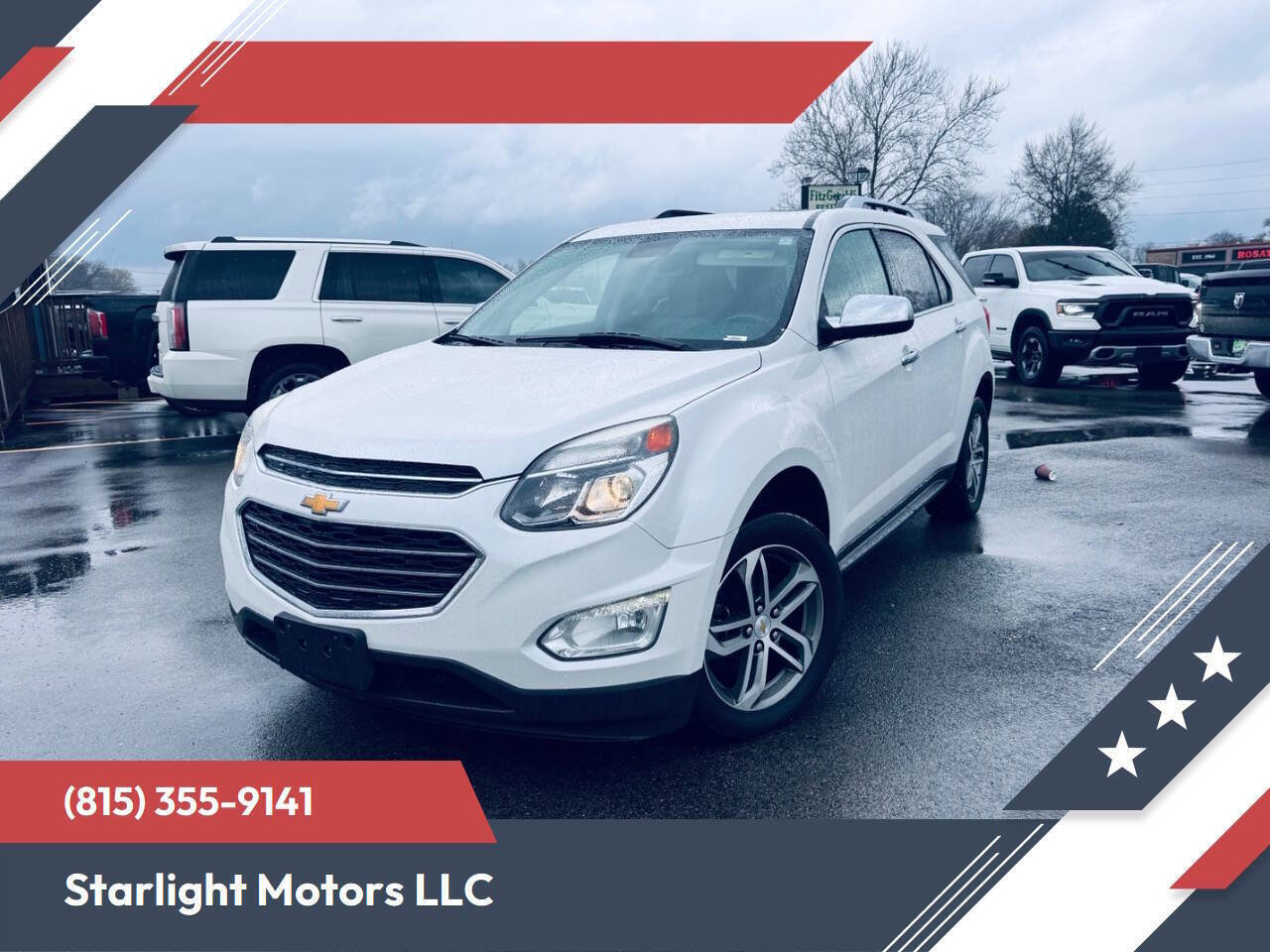 Used 2016 Chevrolet Equinox LTZ w/ Enhanced Convenience Package