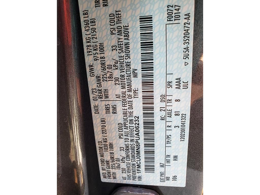 Used 2023 Ford Escape ST-Line image 12