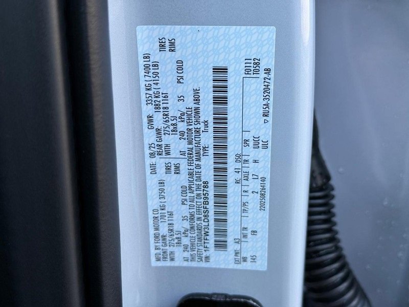 New 2025 Ford F150 XLT w/ Equipment Group 302A MID image 18