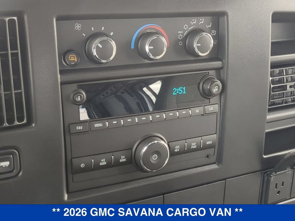 New 2026 GMC Savana 2500 w/ Chrome Appearance Package RWD image 14