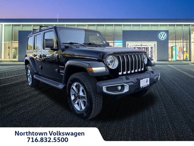 Used 2019 Jeep Wrangler Unlimited Sahara w/ Cold Weather Group video 1