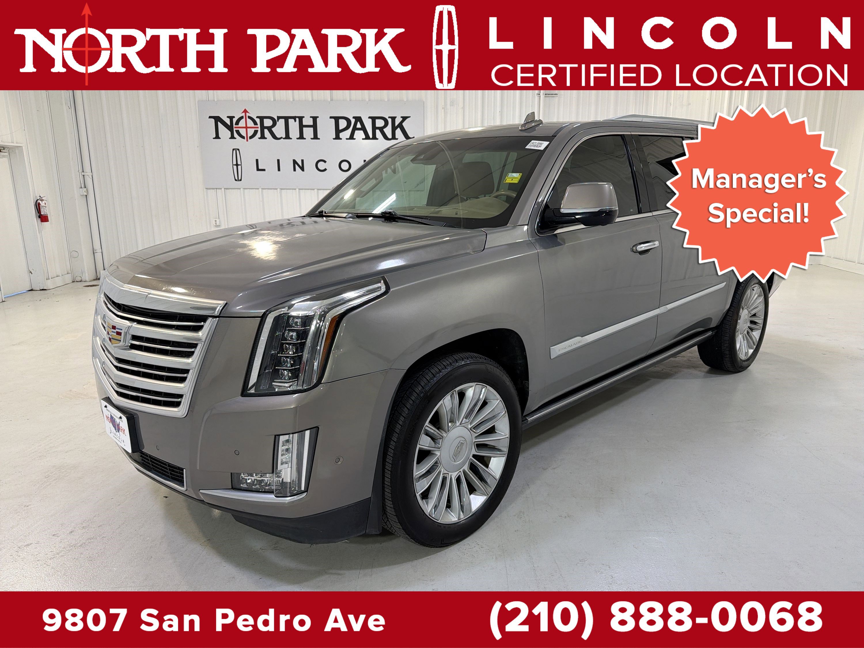 Used 2018 Cadillac Escalade ESV Platinum