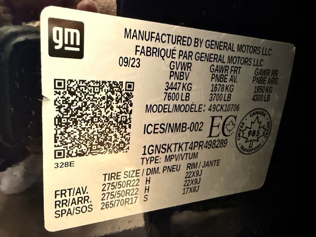 Used 2023 Chevrolet Tahoe High Country image 54