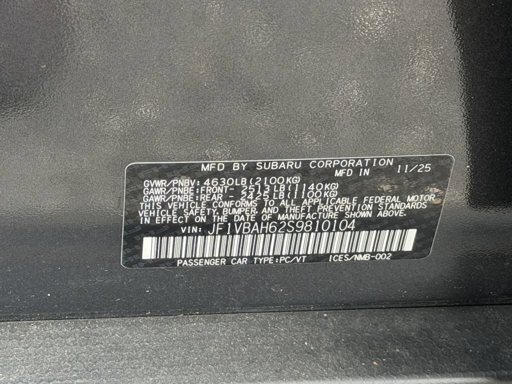 Used 2025 Subaru WRX Premium AWD/4WD image 40