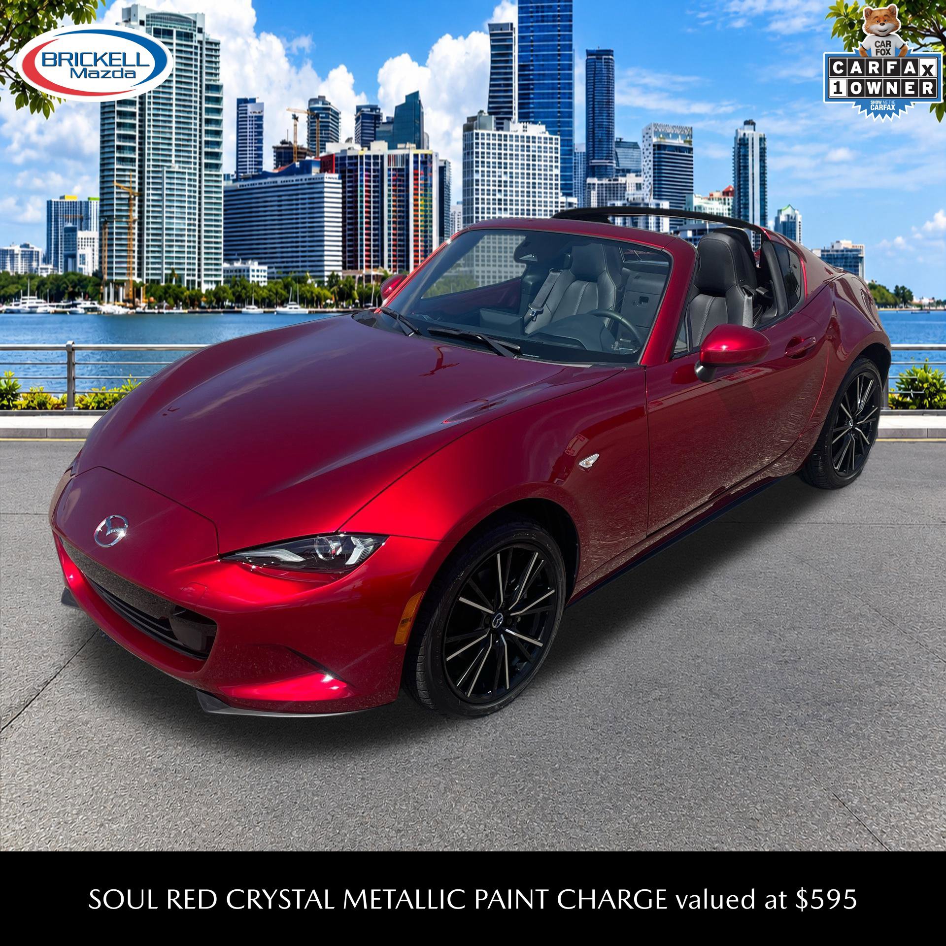 Used 2025 MAZDA MX-5 Miata RF Grand Touring w/ Weather Package