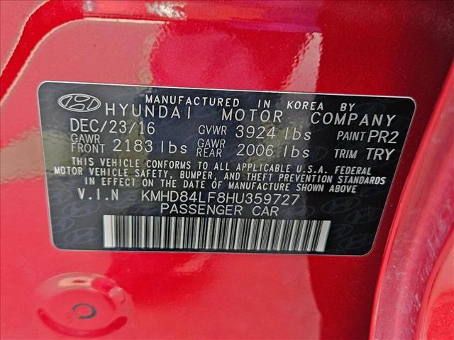 Used 2017 Hyundai Elantra Limited w/ Limited Tech Package 08 image 22